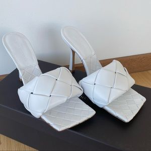 Bottega Veneta Lido Sandals White 38.5 new